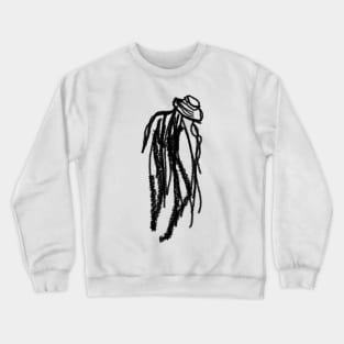 Crayons Sketch Figure Drawing Crewneck Sweatshirt